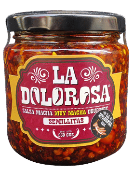 Salsa La Dolorosa con Chapulines