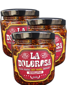 Paquete x3 Salsa La Dolorosa de Semillas
